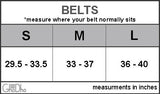 GhoDho Cruelty Free Belts