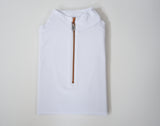 Tailored Sportsman White and Rose Gold Sun Shirt