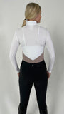 70 Degrees Chevron Block Long Sleeve Show Shirt