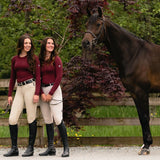 TKEQ Kennedy Long Sleeve Burgundy