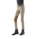 Tailored sportsman girls low rise front zip breech