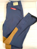 Tailored sportsman sailor blue mid rise breeches