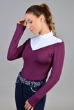Harcour USA  Cognac Long Sleeve Competition Shirt