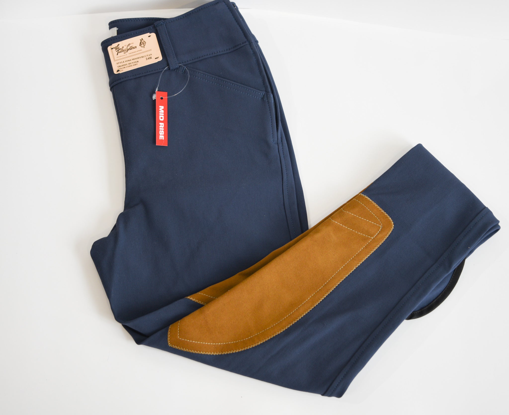 Tailored Sportsman Mid Rise Front Zip 1923 Sock Bottom