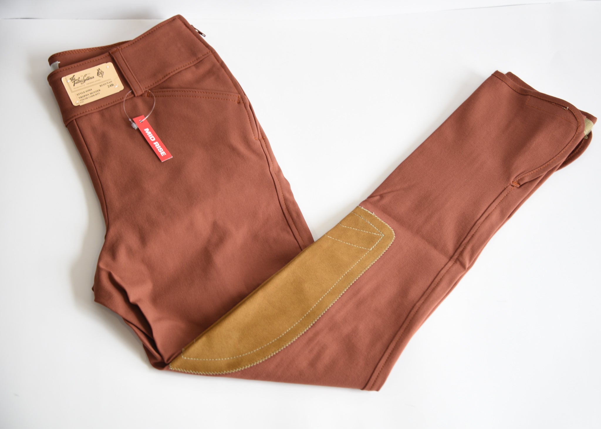 Tailored Sportsman Mid Rise Front Zip 1923 Sock Bottom