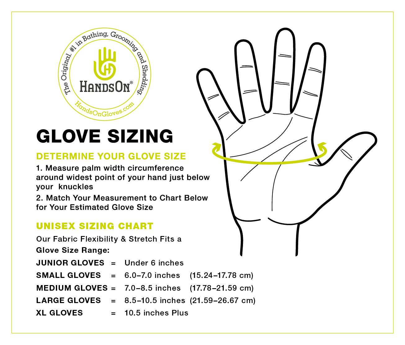 HandsOn® Grooming Gloves